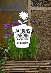 Affiche du salon Jardin Jardins 2015, Paris (75), 4 au 7 juin 2015