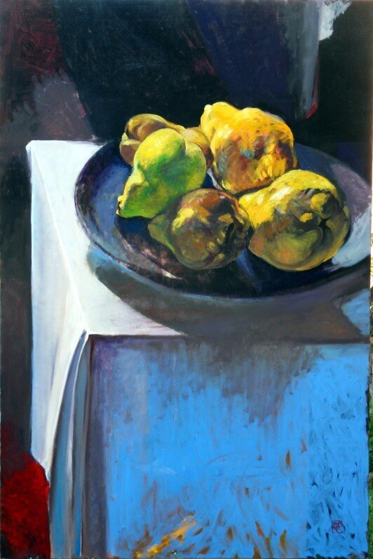Nature morte, coings, Jacques Canonici