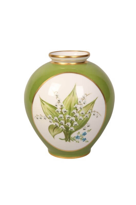 Vase en porcelaine Muguet, Maison Laure Sélignac