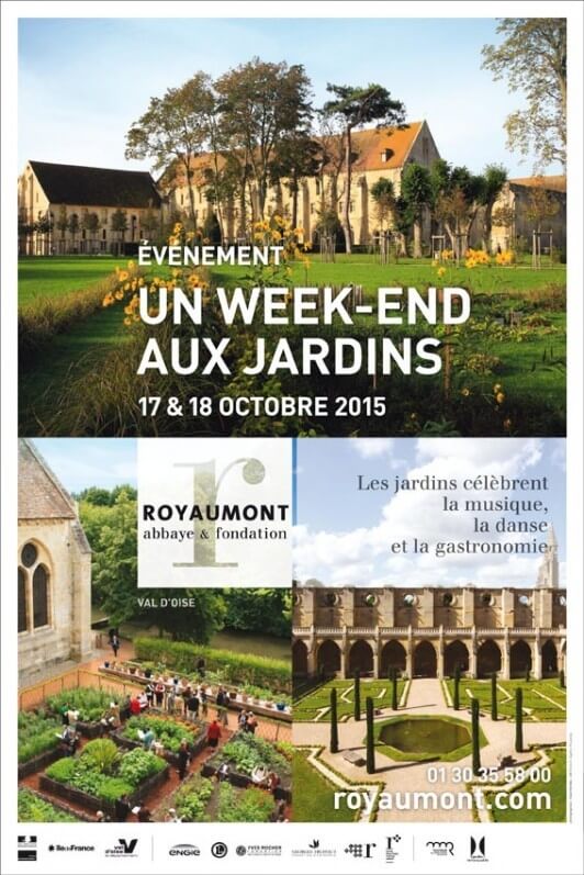 Un week-end aux jardins, abbaye de Royaumont (95), octobre 2015