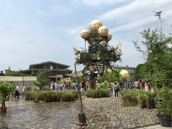 L'Aéroflorale II, L'Expédition Végétale, Compagnie La Machine, parc de la Villette, Paris 19e (75), 5 juillet 2015, photo Alain Delavie