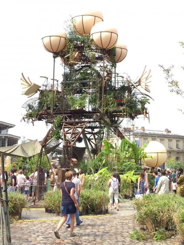 L'Aéroflorale II, L'Expédition Végétale, Compagnie La Machine, parc de la Villette, Paris 19e (75)