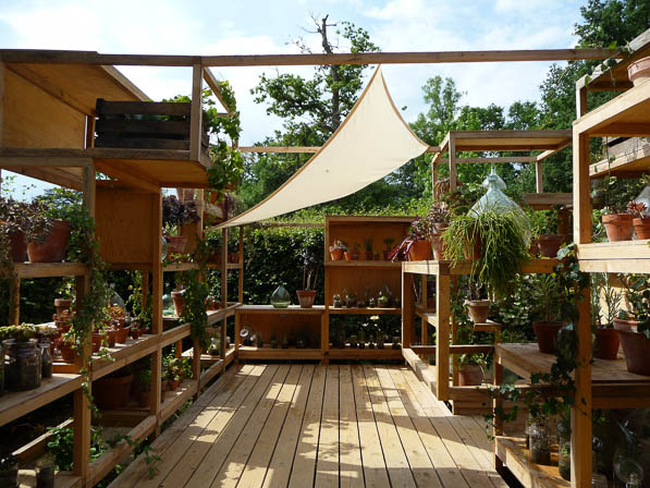 "Jardin, Suspensions climatiques", Swan Cazaux et Claire Dematos, Domaine de Chaumont-sur-Loire, Loir-et-Cher (41)