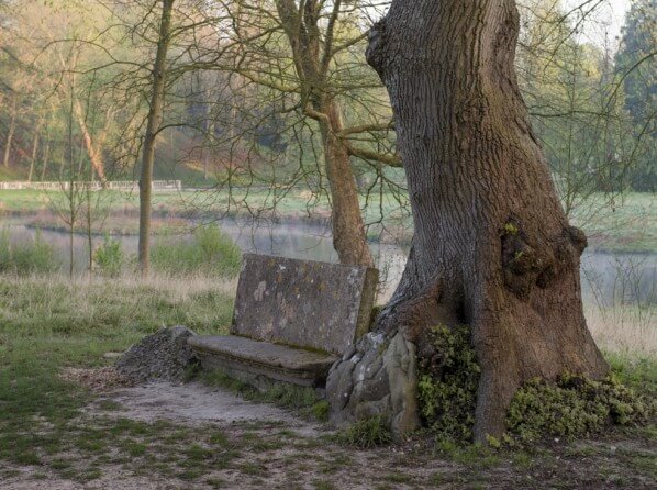 Le banc de la reine, Parc Jean-Jacques Rousseau, photo ©TEZENAS