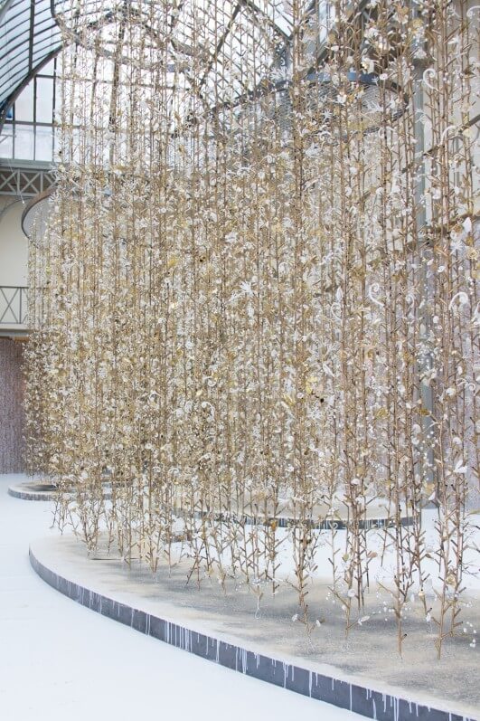 Hanging Garden Jardin Suspendu, Kris Ruhs, galerie Azzedine Alaia, Paris, 2015