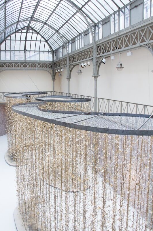 Hanging Garden Jardin Suspendu, Kris Ruhs, galerie Azzedine Alaia, Paris, 2015