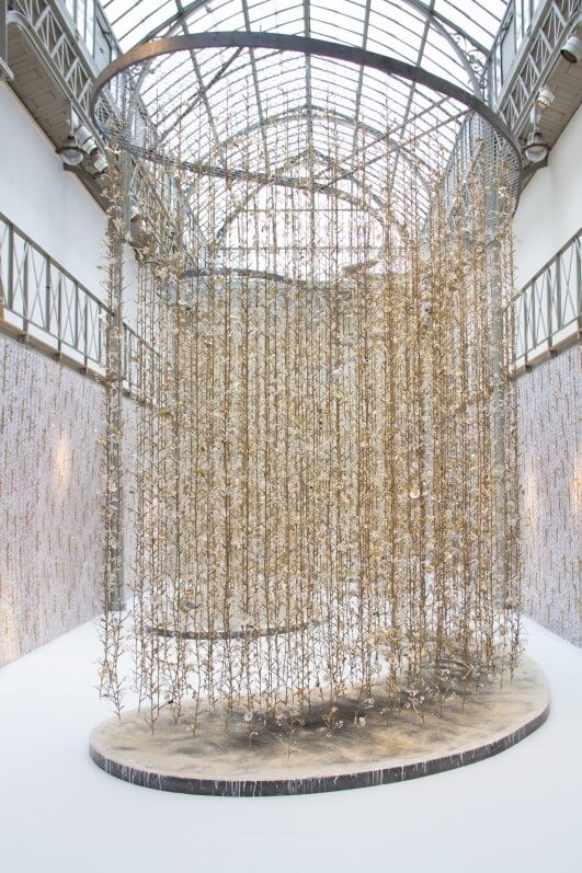 Hanging Garden Jardin Suspendu, Kris Ruhs, galerie Azzedine Alaia, Paris, 2015