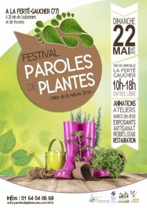 Festival Paroles de Plantes, La Ferté-Gaucher (77), 22 mai 2016