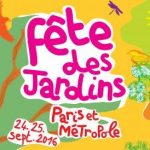 Fête des Jardins, Paris et Métropole, septembre 2016