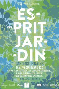 Affiche Esprit Jardin, Versailles (78), avril 2017