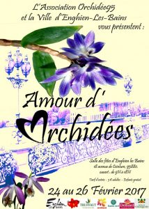 Exposition Amour d'Orchidées, Enghein-les-Bains (95), février 2017