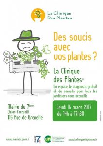 La Clinique des Plantes, Mairie du 7e, Paris (75), mars 2017