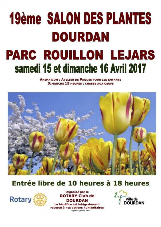 Salon des Plantes, Dourdan (91), 15 et 16 avril 2017