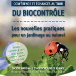 Soirée de conférence et d’échanges autour du biocontrôle, jardinage au naturel, SNHF, Paris 7e (75), 17 janvier 2018