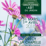 Journées des Plantes & Art du Jardin, Crécy La Chapelle (77), 31 mars au 1er avril 2018