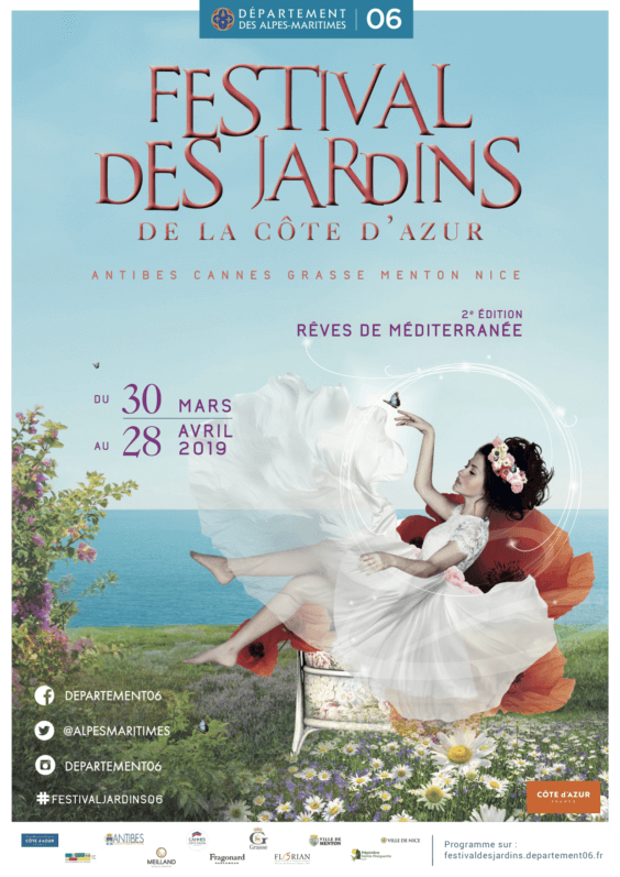 Festival des Jardins de la Côte d'Azur, du 30 mars au 27 avril 2019