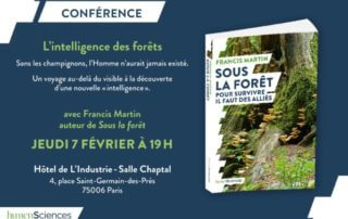 Conférence "L'intelligence des forêts", Paris 6e (75), février 2019