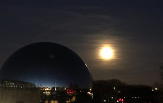Super pleine lune, Paris 19e (75)