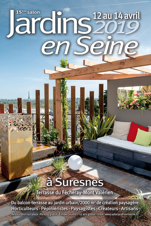 Lire la suite à propos de l’article 15e Salon Jardins en Seine du 12 au 14 avril 2019