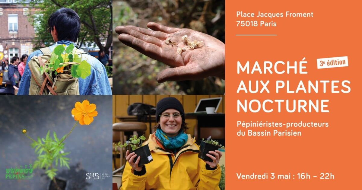 3 mai 2019, Marché aux plantes nocturnes, Paris (75)