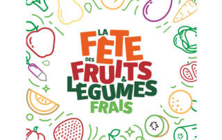 Logo, Fête des Fruits et Légumes Frais, Interfel, France, juin 2019