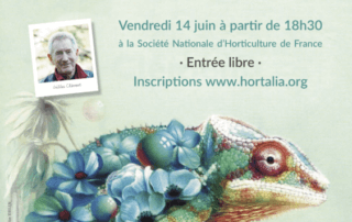 Rencontre et dédicace avec Gilles Clément, Hortalia, bibliothèque de la SNHF, Paris, vendredi 14 juin 2019