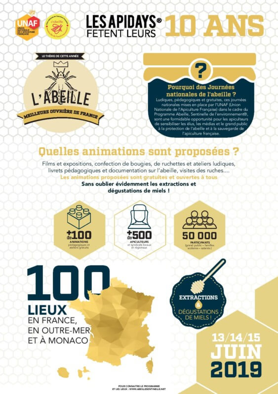 Lire la suite à propos de l’article Les APIdays fêtent leurs 10 ans du 13 au 15 juin 2019