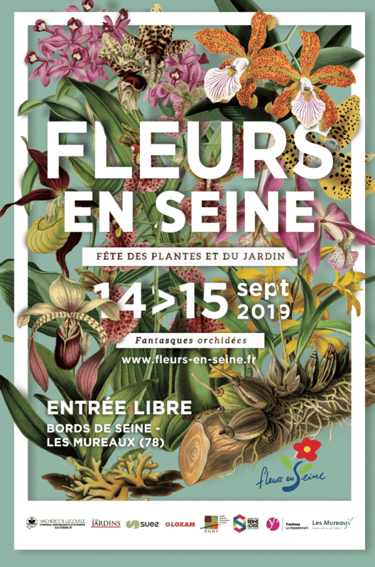 14 et 15 septembre 2019, Fleurs en Seine, Les Mureaux (78)