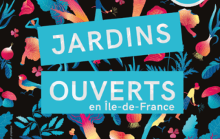 Affiche, les 5 et 6 octobre 2019, Jardins Ouverts en Île-de-France