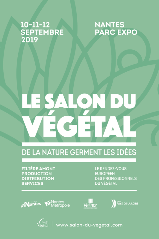 Affiche Le Salon du Végétal, Nantes (49), septembre 2019