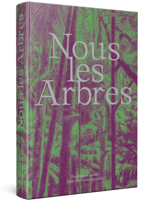 Nous les arbres, catalogue de l'exposition, Textes de Bruce Albert, Archivio Architetto Cesare Leonardi, Lothar Baumgarten, Emanuele Coccia, Misha Gromov, Francis Hallé, Stefano Mancuso, Miroslav Radman, Ursula Regehr, Verena Regehr et Abigail L. S. Swann, préface de Bruce Albert, Hervé Chandès et Isabelle Gaudefroy, commissaires de l’exposition, Édition Fondation Cartier pour l’art contemporain, diffusion Actes Sud, juillet 2019
