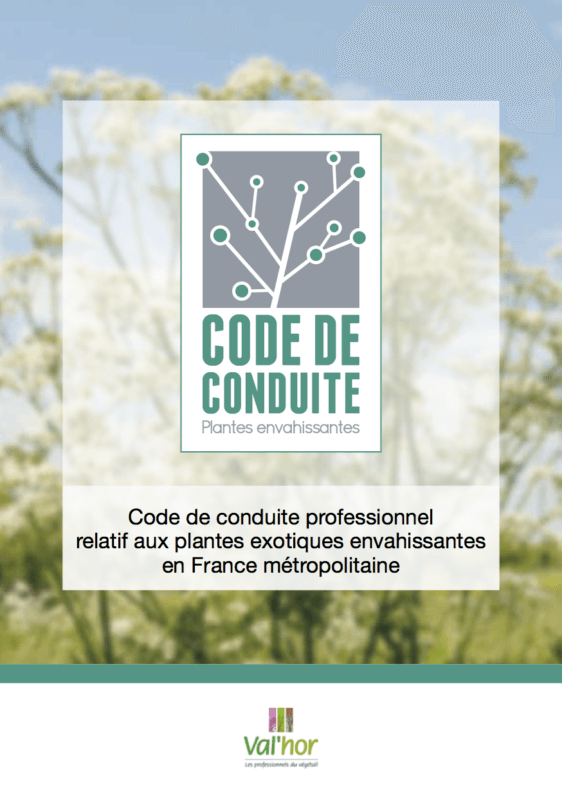 Code de conduite professionnel relatif aux plantes exotiques envahissantes