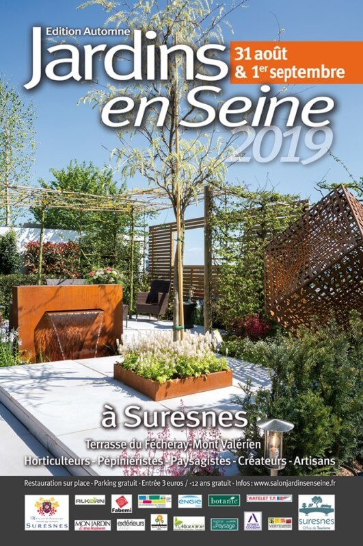 Lire la suite à propos de l’article Jardins en Seine, édition d’automne les 31 août et 1er septembre 2019
