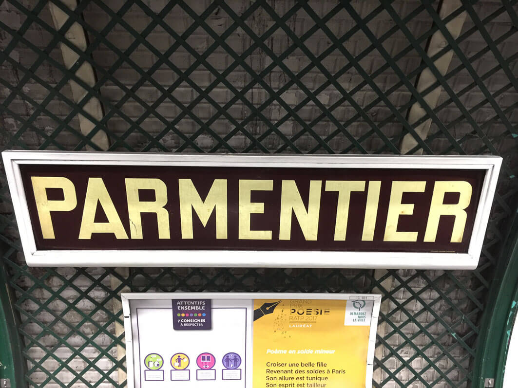 Lire la suite à propos de l’article Métro Parmentier : la pomme de terre s’expose sous terre !
