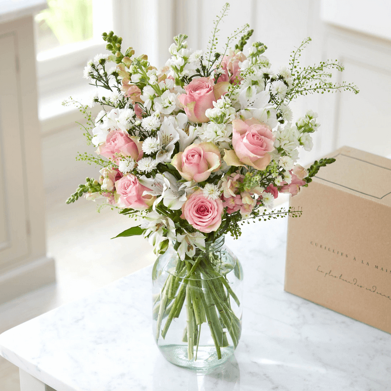 Bouquet Marcelle, fleurs coupées, Bloom & Wild, Paris, octobre 2019