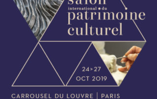 Salon International du Patrimoine Culturel du 24 au 27 octobre 2019