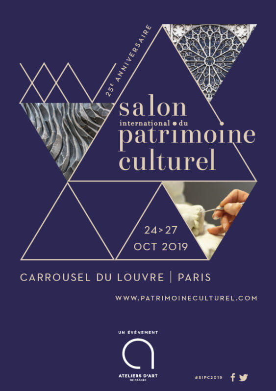 Salon International du Patrimoine Culturel du 24 au 27 octobre 2019