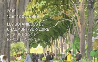 Affiche Les Botaniques de Chaumont-sur-Loire, octobre 2019