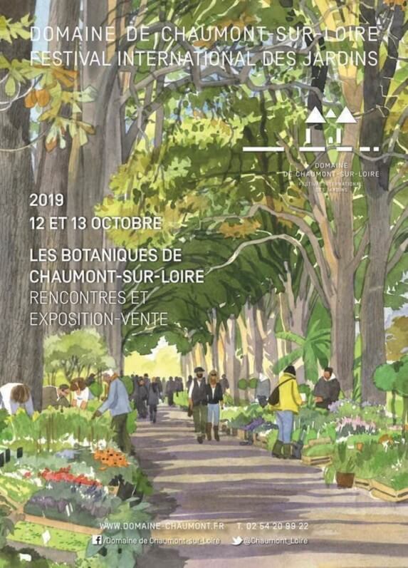 Lire la suite à propos de l’article Première édition des Botaniques de Chaumont-sur-Loire les 12 et 13 octobre 2019