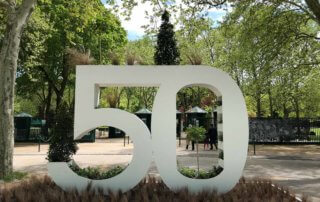 Anniversaire, 50 ans du Parc Floral de Paris, Paris 12e (75)