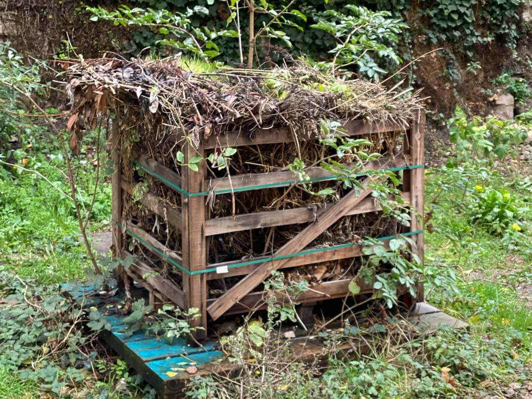 Silo à compost, La Petite Ceinture du 20e, Paris 20e (75)