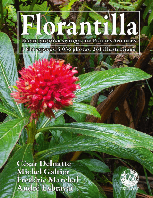 Florantilla, Flore photographique des Petites Antilles, César Delnatte, Michel Galtier, Frédéric Marchal, André Exbrayat, Exbrayat, janvier 2020
