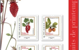 Collectors de timbres fruits et légumes de nos jardins, La Poste, mars 2020