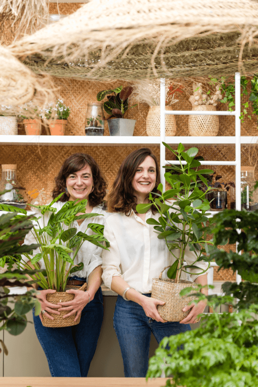 IVY Paysagiste, portrait des fondatrices Julie Duboscq et Marie Ravanel, photo Frédéric Baron-Morin