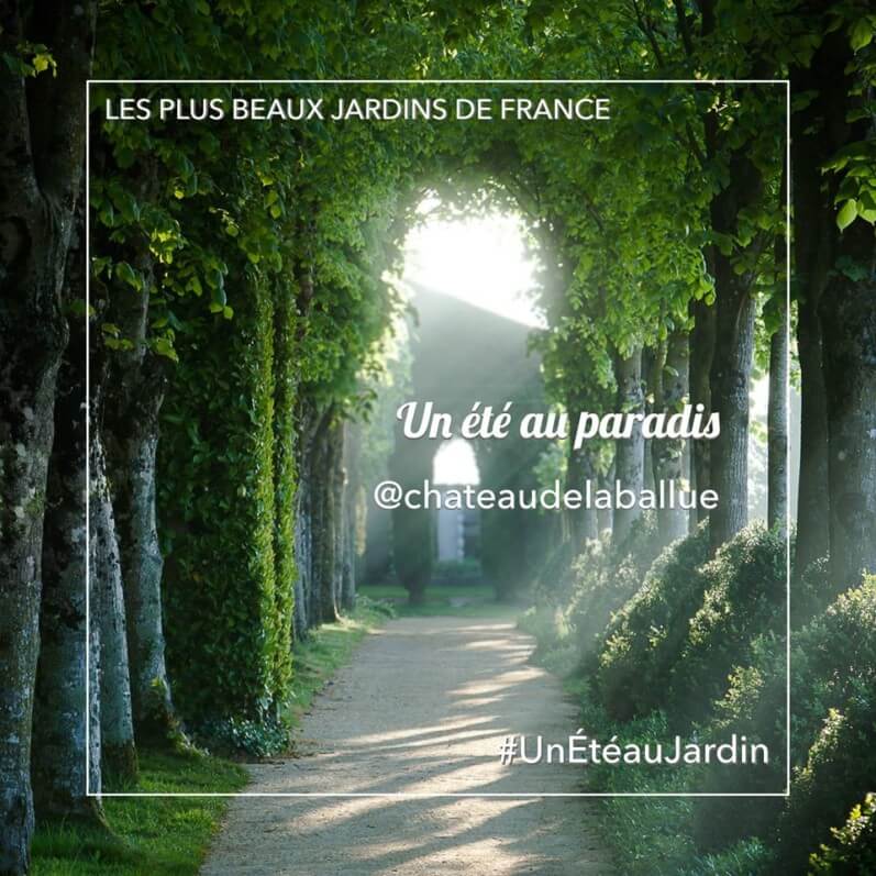 Les plus beaux jardins de France, Château de la Ballue, UnEteauJardin