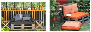 Lire la suite à propos de l’article Canapés palettes pour une terrasse cosy