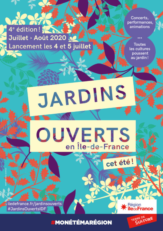 4e édition de Jardins ouverts en Île-de-France du 4 juillet au 30 août 2020