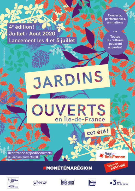 Affiche Jardins ouverts 2020