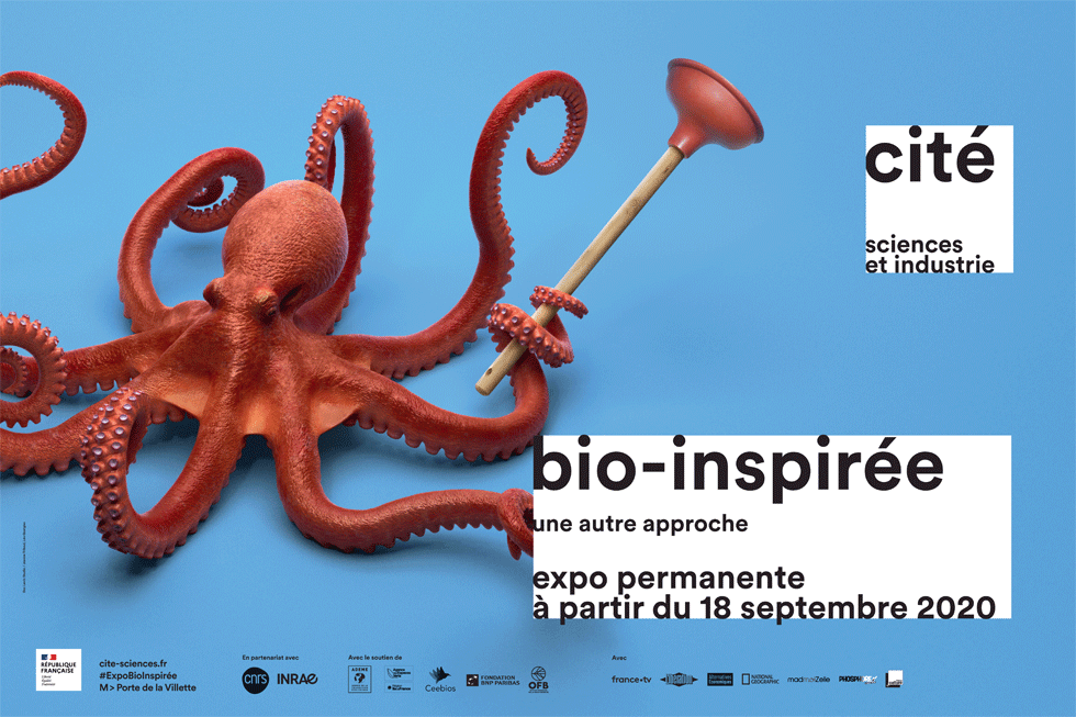 Lire la suite à propos de l’article “Bio-inspirée, une autre approche”, exposition permanente à la Cité des sciences et de l’industrie (Paris 19e)