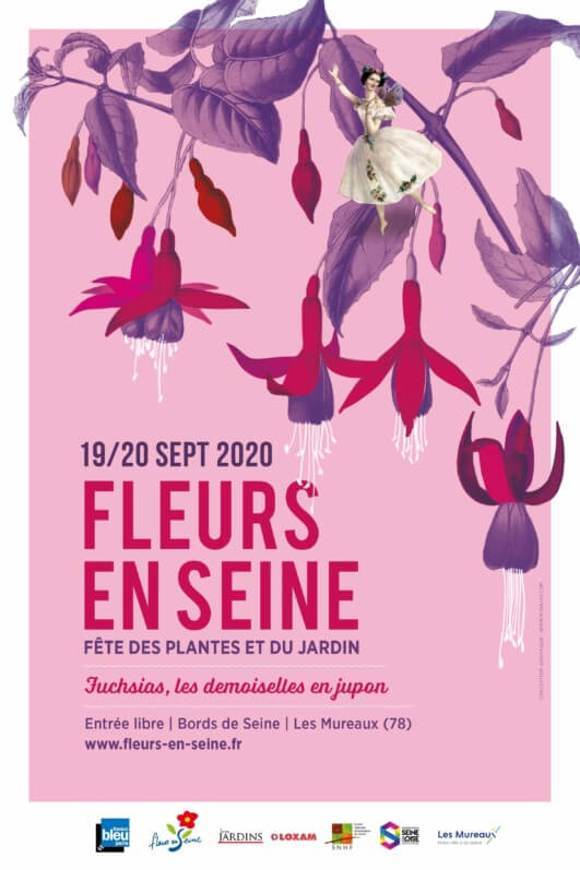 17ème édition de Fleurs en Seine les 19 et 20 septembre 2020